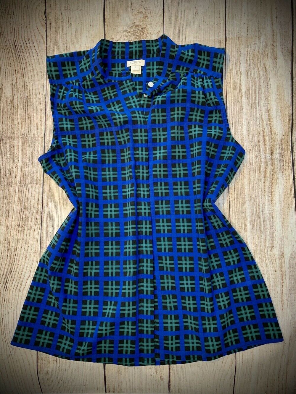 J. Crew sleeveless top EUC size 2